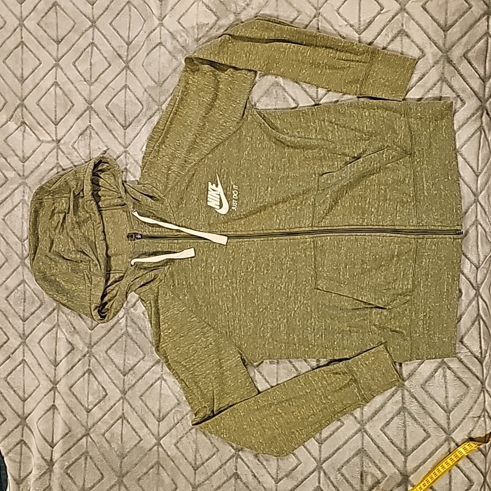 Nike Vintage Gym Full Zip Hoodie Sz M